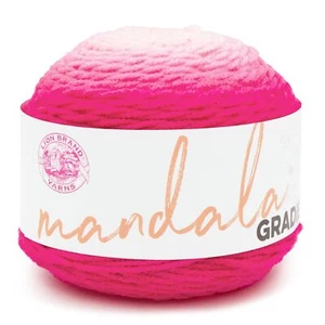 Löwenmarke Mandala Farbverlauf Garn - Hot Pink - 3er Pack - Bild 1 von 1