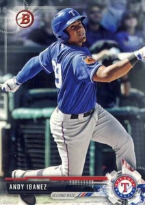 Lot of (10) 2017 Bowman Draft ANDY IBANEZ Rookie Card #BD-108 Rangers - Bild 1 von 1