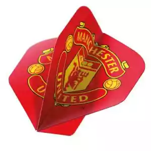 1 Set (1X3) Official "Manchester United Football Club" Standard Dart Flights - Picture 1 of 2