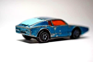 Matchbox No 65 Saab Sonett III Blue 1973 Lesney Superfast England 1:53 Toy Car - Picture 1 of 8