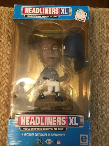1999 TONY GWYNN LIMITED EDITION 15,000 HEADLINERS XL San Diego PADRES Cover