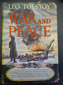 Tolstoy, War and Peace, Inner Sanctum, 1st Edition, 1942 Jacket and Orig Insert  - Bild 1 von 13
