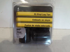 Shepherd Hardware Hi-Vinyl Leg Tips 3/4" #19211 - Picture 1 of 3