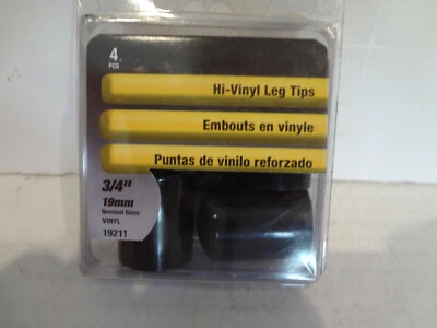 Puntas de pierna de vinilo alto Shepherd Hardware 3/4" #19211 Foto 1 de 3