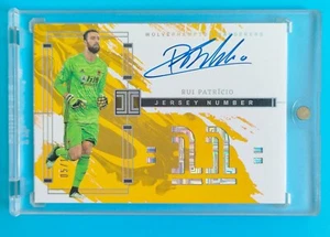 2023-24 Impeccable WolfTeam Rui Patricio jersey number 11 Auto 5/11 - Picture 1 of 2