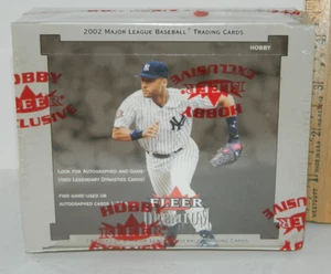 2002 Fleer Premium MLB Baseball Factory Sealed Hobby Box 24 Packs Autos Spiel - Bild 1 von 9