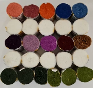 26 Rolls Bernat Tabrette Pre-Cut Latch & Hook Rug Yarn READ 3 Started - Picture 1 of 15