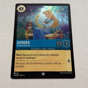 Aurora 141/204 Disney Lorcana Ursula's Return Common Cold Foil Card NM - Picture 1 of 2