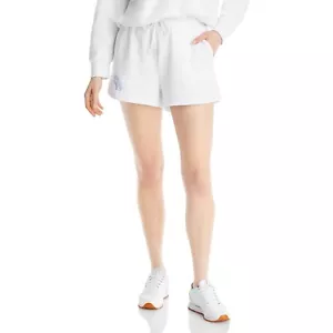 Pantalones cortos de fitness para correr Aqua para mujer blancos B4HP - Imagen 1 de 6