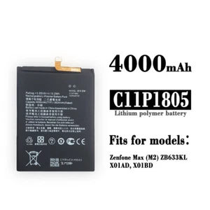 C11P1805 4000mAh Battery For ASUS Zenfone MAX (M2) ZB633KL ZE620KL Replacement - Picture 1 of 5