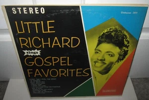 LITTLE RICHARD GOSPEL FAVORITES ALBUM VINYL GLADWYNNE LABEL ROCK PIONEER     - Picture 1 of 3