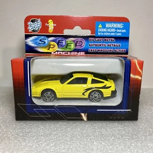 Yatming #1027 Datsun Nissan Fairlady Z 300ZX 1:64 Diecast Yellow NEW - Picture 1 of 7