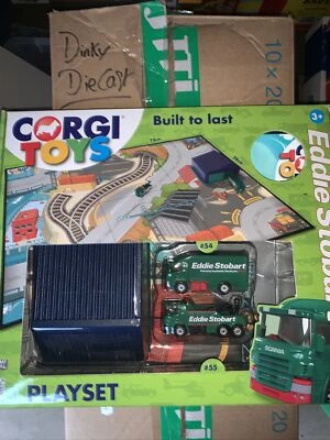 CORGI 2012 "Built to Last" EDDIE STOBART Playset New Boxed - Image 1 of 4