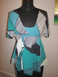 Duck & and Cover SMOCK TOP 10-12 small New beach surf sexy stunning - Picture 1 of 4