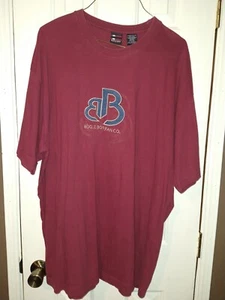 Camiseta De Colección Años 90 Bugle Boy Deletreada Para Hombre X-Grande Roja Gráfica Camiseta  - Imagen 1 de 6