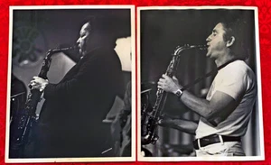 Vintage original Saxophonist Mc Lean & Konitz Photos by Raymond Ross - Picture 1 of 2