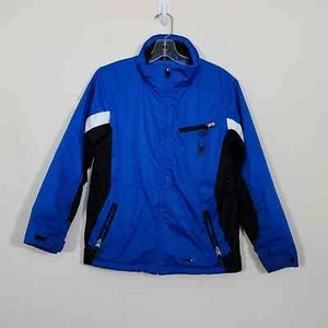Spyder Boys Guard Snowboard Jacket Blue Size 14 - Picture 1 of 9