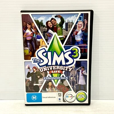 The Sims 3: University Life Expansion Pack - PC - Free Postage - Image 1 of 4