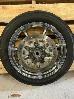 Rueda cortadora Harley Davidson CVO despegue, neumáticos y rotores excavadoras CVO-CH-301-17-1 Foto 1 de 2