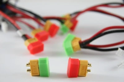 3D-CORNER 12 Stk. Lipo Schutzkappe für XT60 XT-60 / Lipo Deckel / XT60 Plug / Akku safe