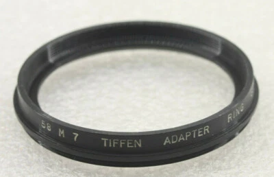 Anillo adaptador reductor Tiffen 58 M 7 Series 7 EE. UU. - USADO Y47 Foto 1 de 2
