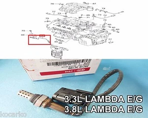 OEM FRT LH Oxygen Sensor Hyundai Entourage Veracruz ix55 3.8L 2007+ #392103C100 - Picture 1 of 4