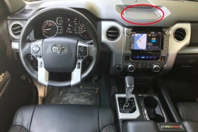 2007-2021 Toyota Tundra Genuine OEM Ctr Instrument Panel Pad Black 58916-0C050 - Image 1 of 4