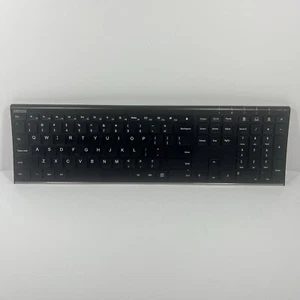 Arteck HW192 2.4G Wireless Keyboard w/ USB Receiver Stainless Steel Slim Great! - Picture 1 of 5