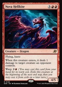 *MtG: NOVA HELLKITE - Edge of Eternities Rare - magicman-europe* - Bild 1 von 1