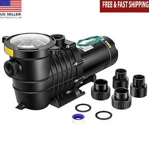 Powerful 2HP Self Priming Swimming Pool Pump Copper Motor Energy Efficient New - Picture 1 of 6