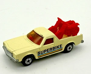 Matchbox Lesney MB60 1977 White Superfast Holden Pickup Truck NM in PVC Display - Picture 1 of 6