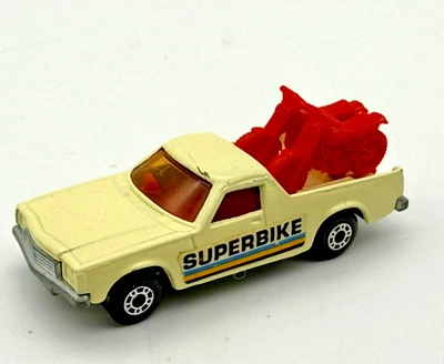 Matchbox Lesney MB60 1977 White Superfast Holden Pickup Truck NM in PVC Display - Image 1 of 4