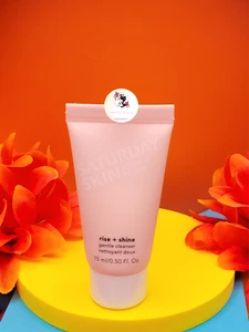 Limpiador suave Saturday Skin Rise & Shine 0,50 oz/15 ml tamaño de prueba nuevo sellado - Imagen 1 de 5