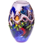 Figurine en verre sculpture Vase  de style Murano moderne