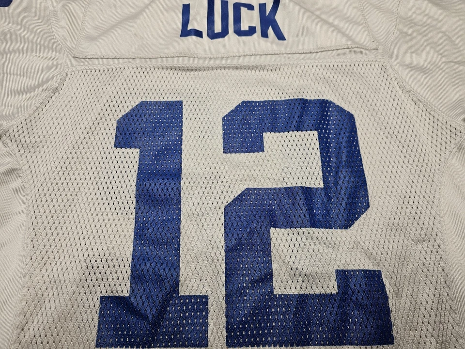 Camiseta deportiva juvenil Andrew Luck Indianapolis Colts NFL #12 talla M Reebok Foto 1 de 4