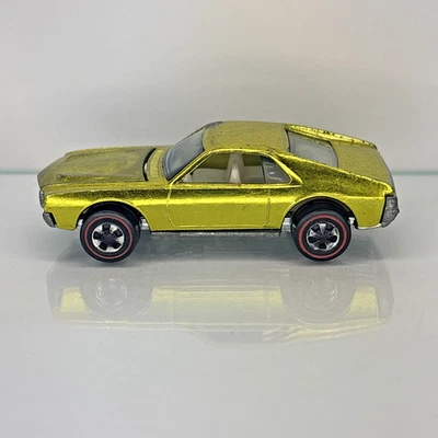 🔥Hot Wheels Redline Custom AMX Interior Amarillo/Blanco ¡BONITO EJEMPLO!🔥 Foto 1 de 4