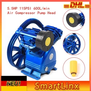 Compresor en forma de V doble cilindro unidad de compresor unidad de aire comprimido 5,5 CV - Imagen 1 de 12