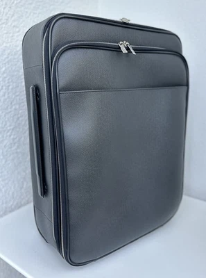 Louis Vuitton Pégase 55 Trolley Schwarzes Leder Sehr Guter Zustand - Bild 1 von 4