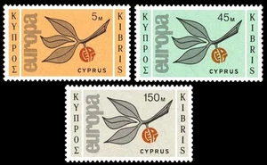 Zypern 1965 Europa 3v postfrisch ** - Bild 1 von 1