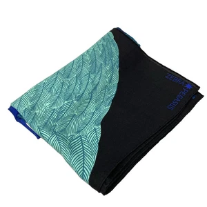 Auth HERMES Carrejean/Shawl Carre 140 - Cream Blue Multi Cashmere Silk Scarf - Picture 1 of 5