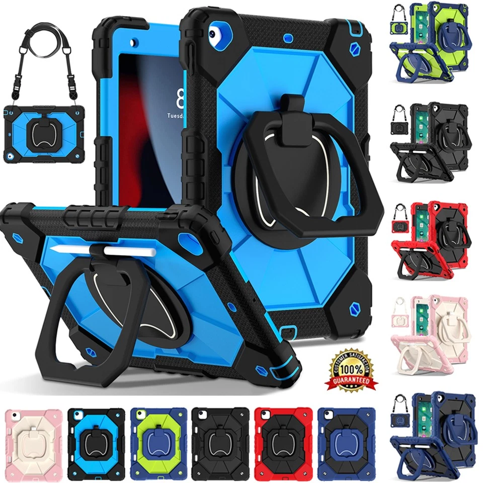 Shockproof Stand Case Cover for iPad 7th 8th 9th 10th 11th (A16) Gen Xmas Gift - Image 1 of 4