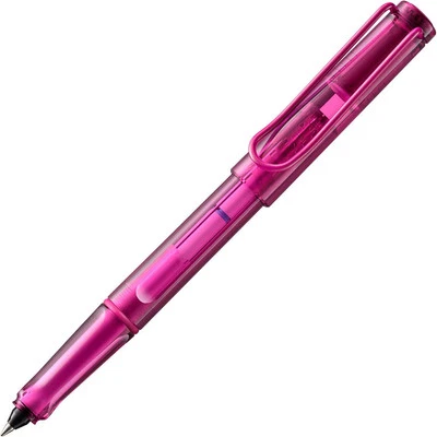 LAMY balloon Tintenroller PINK transparent Stärke B Patrone T 11 Blau löschbar - Bild 1 von 4