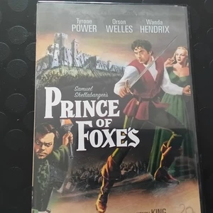 Prince of Foxes DVD (1949) Tyrone Power, Wanda Hendrix, Orson Welles, Henry King - Picture 1 of 2