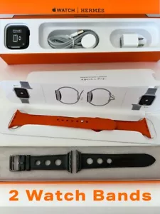 Apple Watch Series 6 Hermes 44mm 2 Bands AUTHENTIC with All Packaging and Manual - Picture 1 of 24