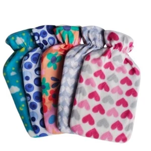 Hot water bottle with cover - 5 pcs - Picture 1 of 10