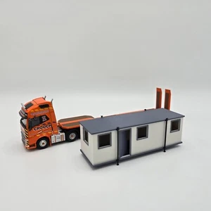 1/76 Scale Portable Jack Leg Cabin OO Gauge - Picture 1 of 7