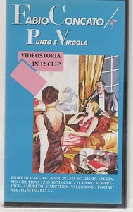 FABIO CONCATO PUNTO E VIRGOLA VHS COME NUOVA!!! - Picture 1 of 1