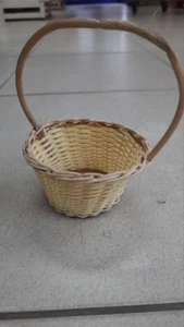 Natural Handmade Cane Rattan Vintage Home Decor Storage Basket High Quality New - Picture 1 of 10