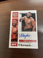 2021 Panini Chronicles UFC Chronicles Signatures Curtis Blaydes #CS-CBL Auto