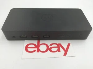 Dell D3100 DisplayLink 4K USB 3.0 UHD Docking Station WITHOUT AC ADAPTER - Picture 1 of 4